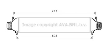 AVA QUALITY COOLING ai4400 -  Интеркулер